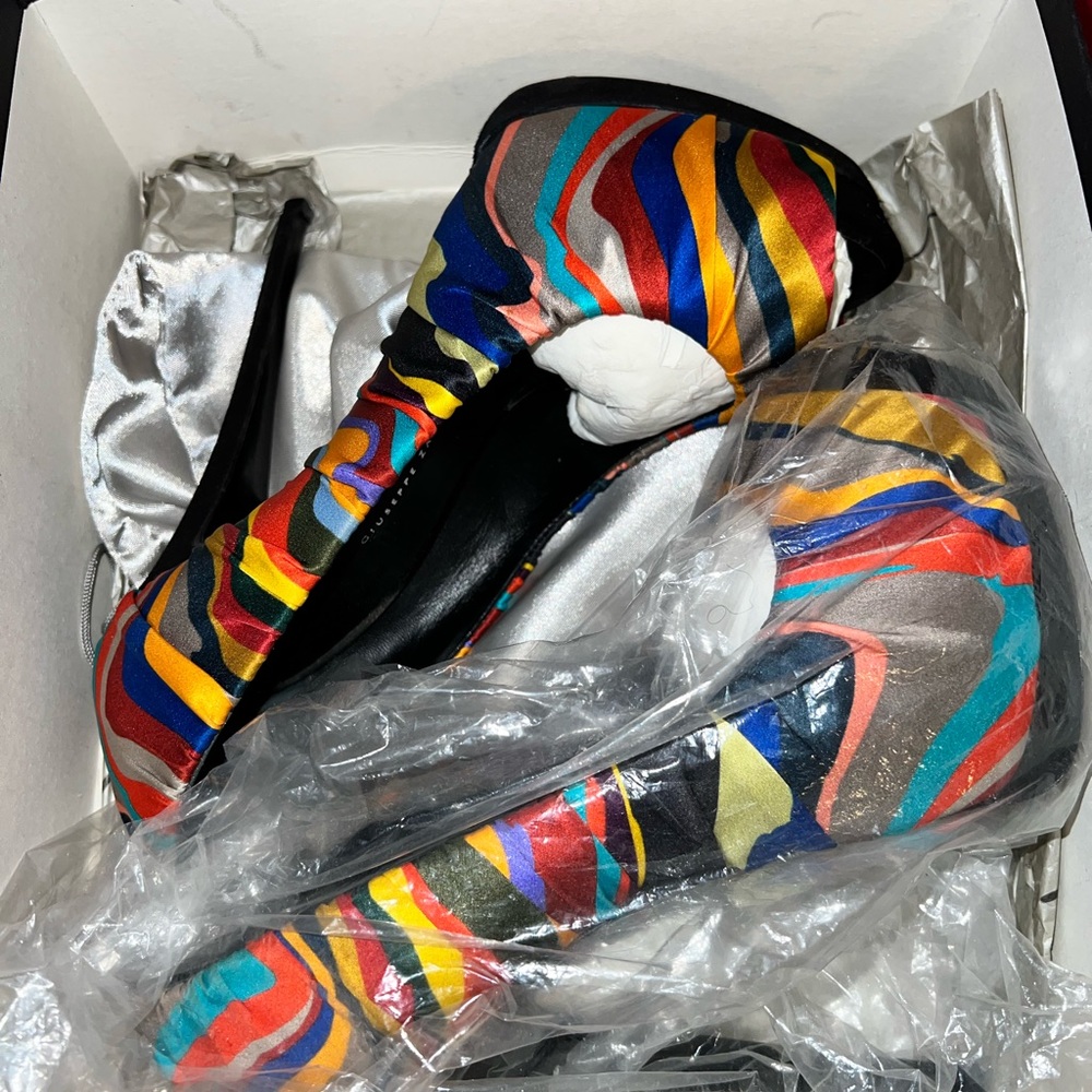 Giuseppe Zanotti Colorblock Platforms